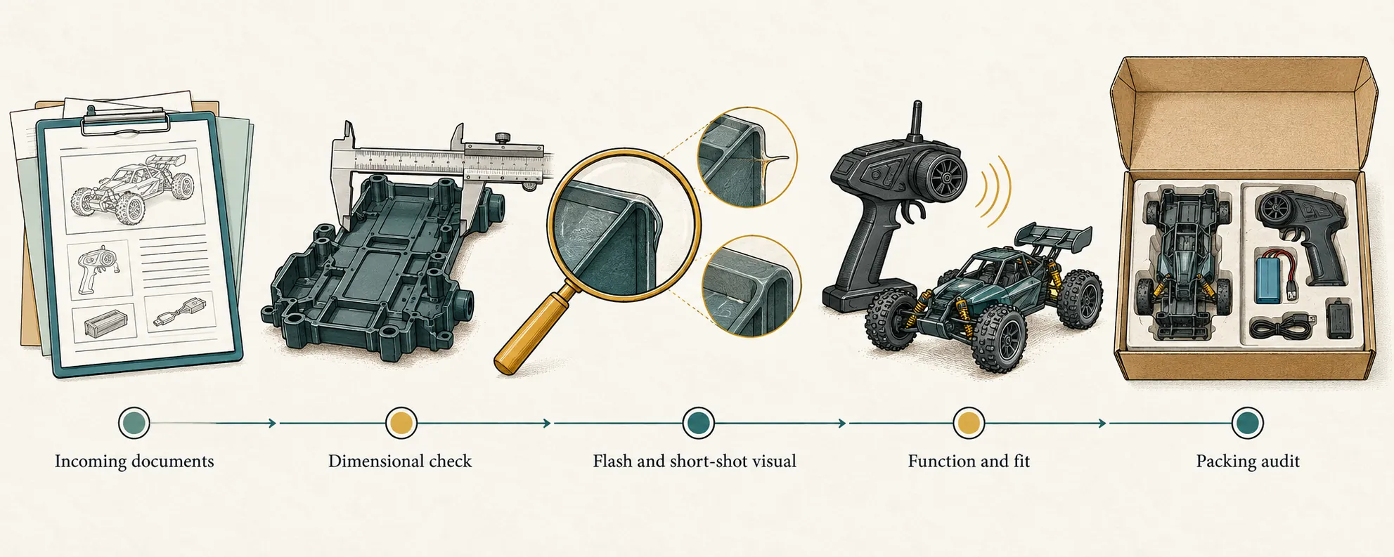 RC Toy Sample Checklist: What to Approve Before Production