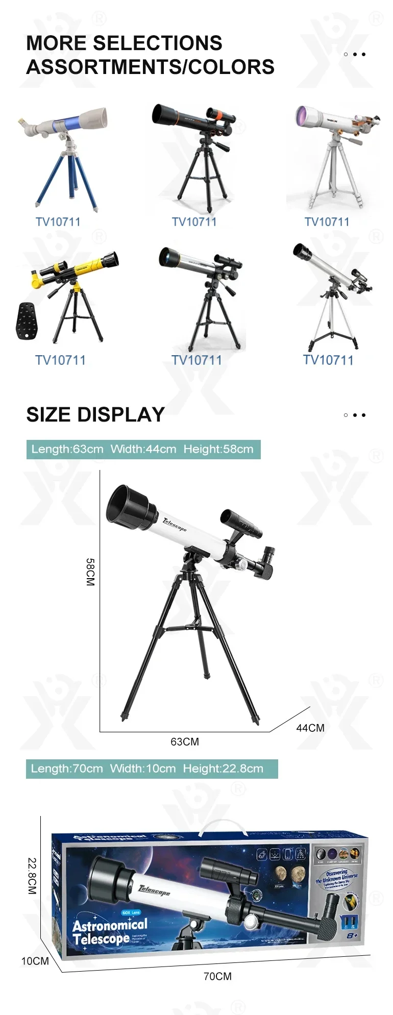 Astronomical Telescope Toys, Cultivate Children’s Interests and Hobbies · TV10711 · detail image 6 of 6