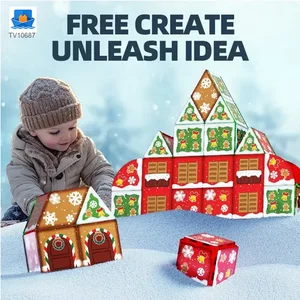 Christmas Magnetic Building Block Sets · TV10687 · product photo 4 of 7