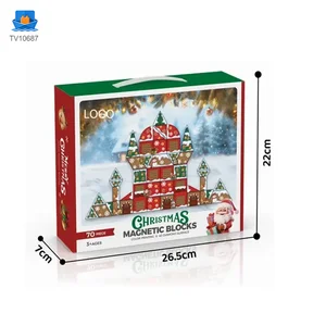 Christmas Magnetic Building Block Sets · TV10687 · product photo 6 of 7