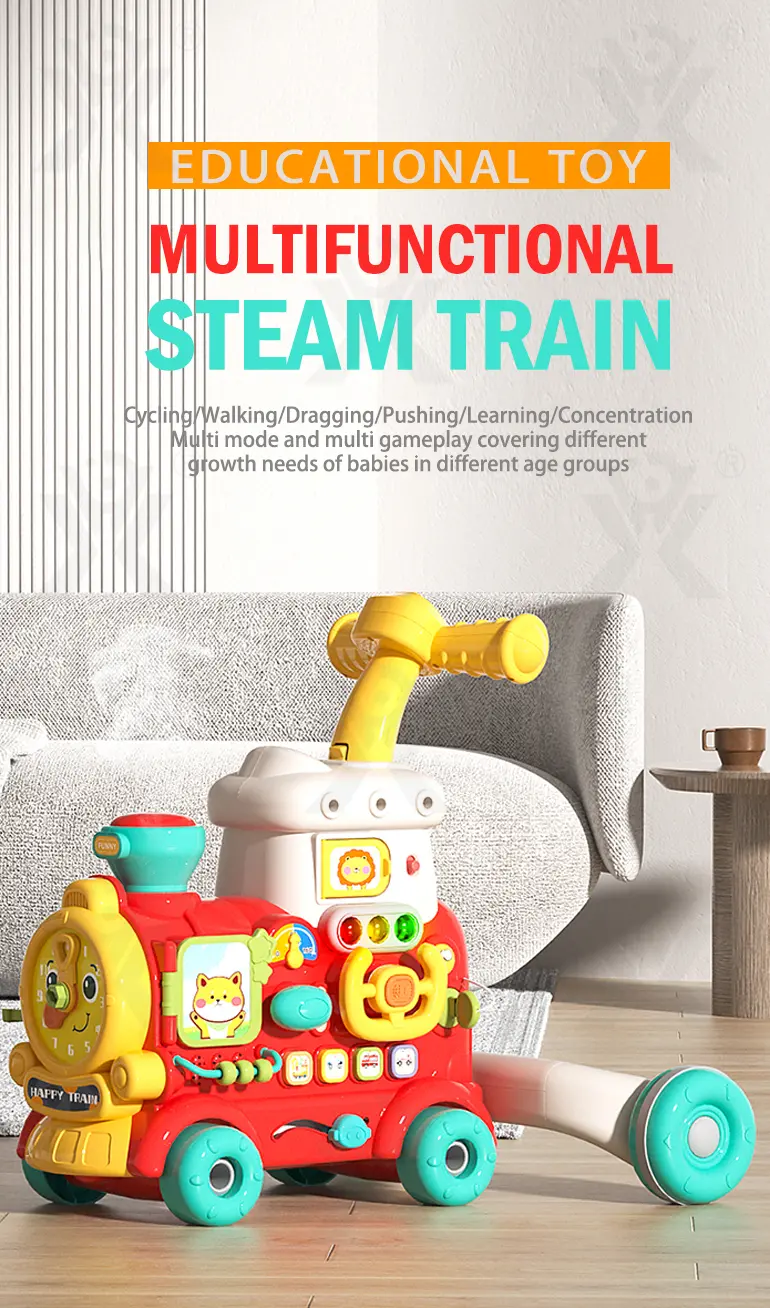 Baby Walkers,Steam Train Shape · TV10707 · detail image 1 of 8