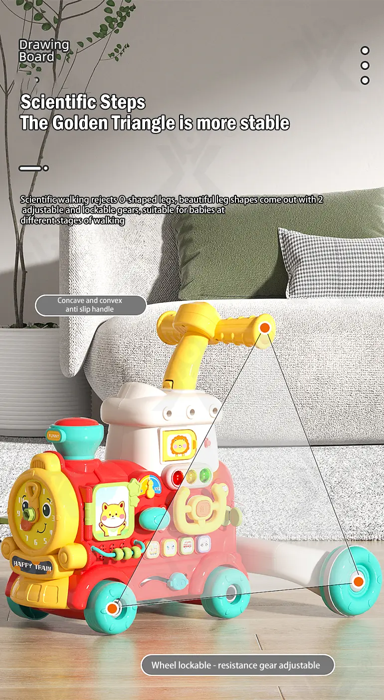 Baby Walkers,Steam Train Shape · TV10707 · detail image 3 of 8