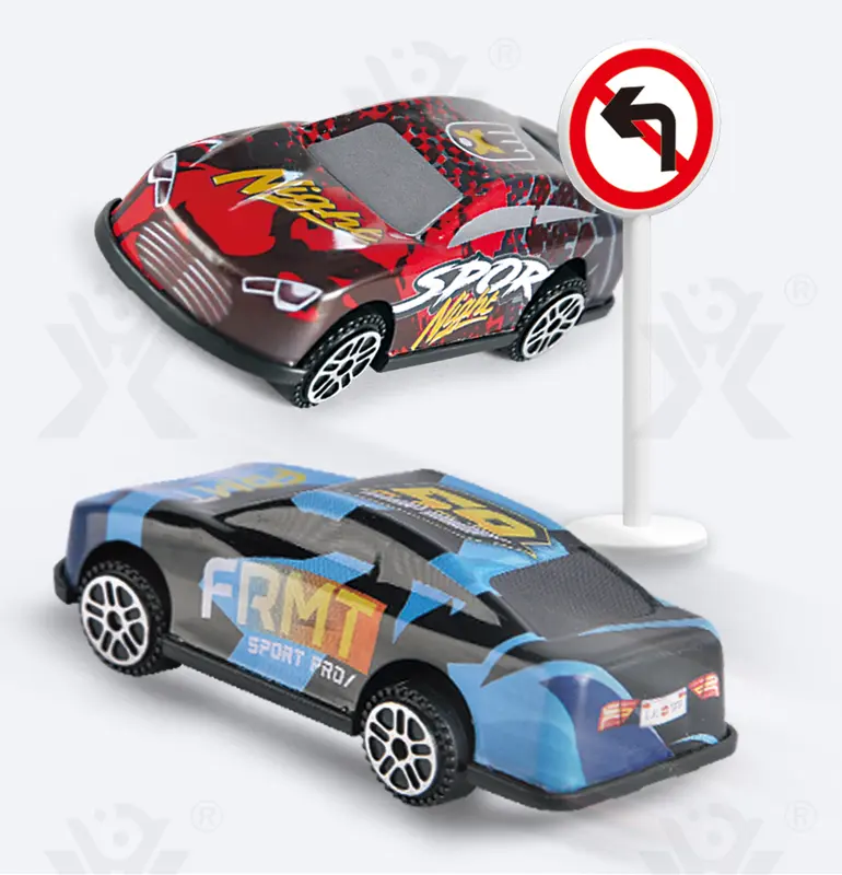 Construction Vehicle Toy Set, Includes a Toy Cars and a Modular Track Component · TV10683 · detail image 4 of 8