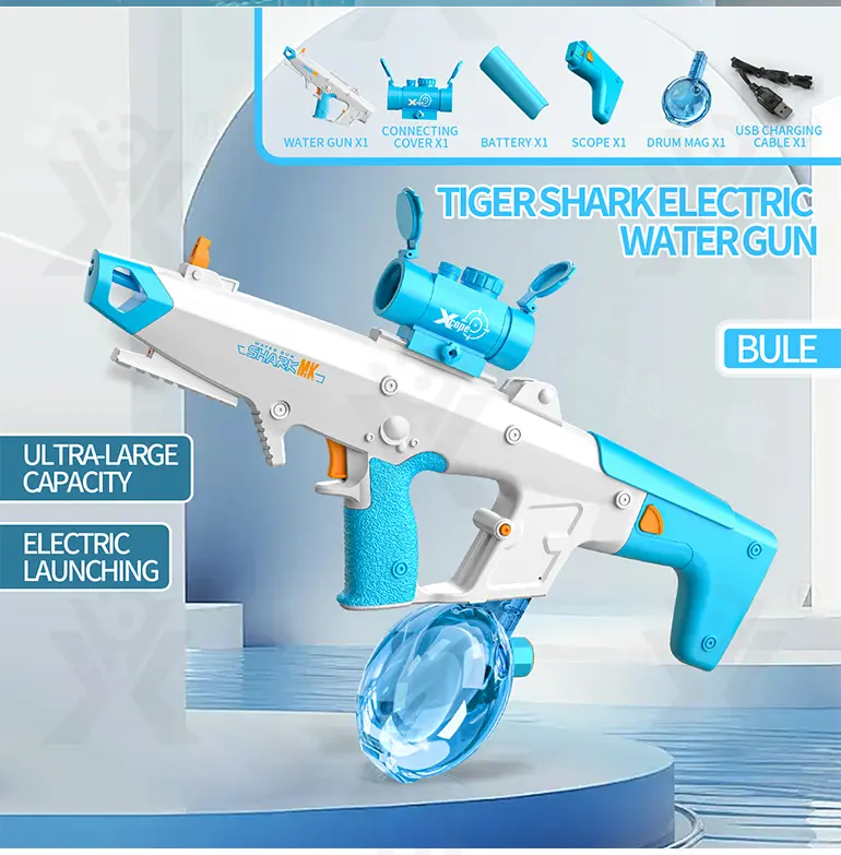 Water Guns, Bulk Kids Water Gun Toys for Sale, with Electric Automatic Continuous Shooting System · TV10684 · detail image 5 of 7