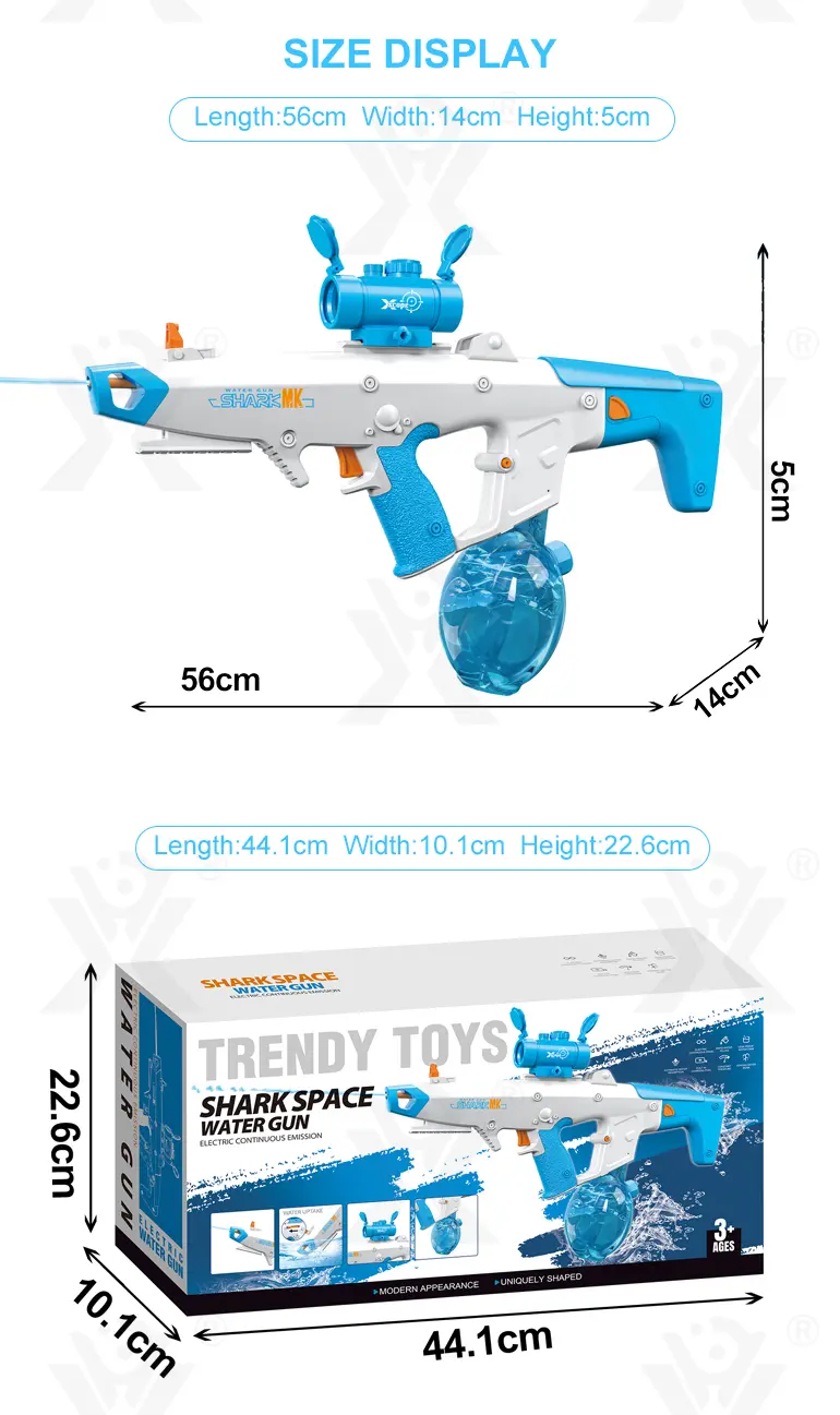 Water Guns, Bulk Kids Water Gun Toys for Sale, with Electric Automatic Continuous Shooting System · TV10684 · detail image 7 of 7