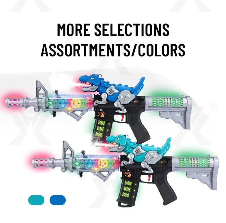 Dinosaur Electric Toy Guns with LED Lights, Sounds & Spray · TV10695 · detail image 6 of 7
