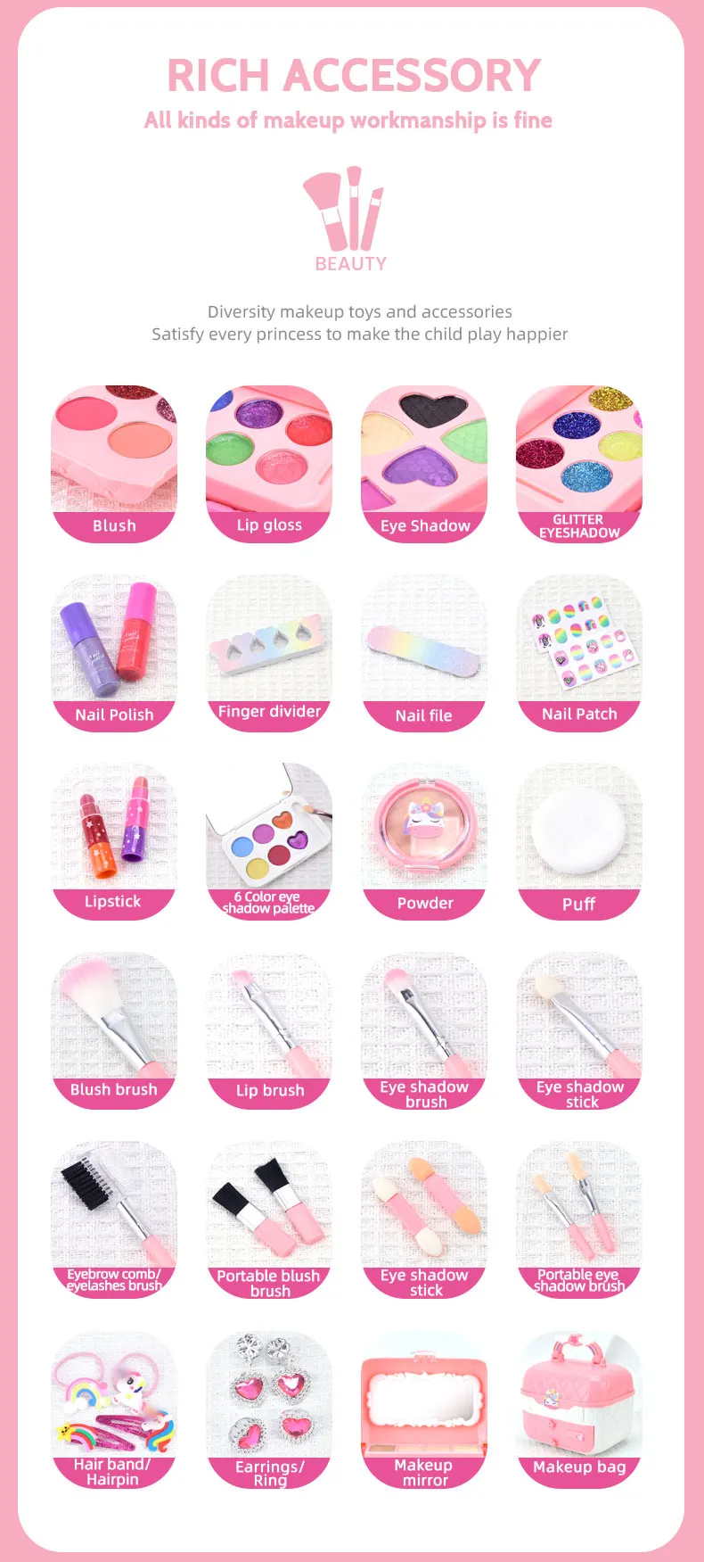 Kids Dream Makeup Kit Toy · TV10696 · detail image 5 of 9