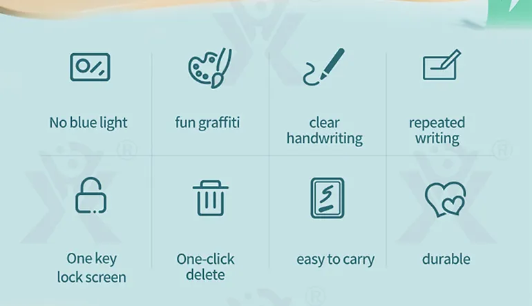 Animal-Themed LCD Writing Tablets, Bulk Writing and Drawing Toys for Sale · TV10697 · detail image 2 of 9