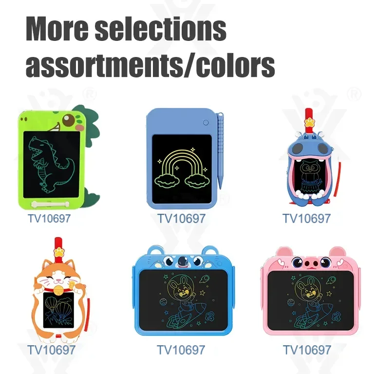 Animal-Themed LCD Writing Tablets, Bulk Writing and Drawing Toys for Sale · TV10697 · detail image 8 of 9