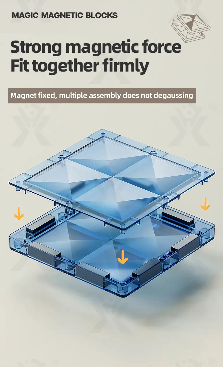 Magnetic Building Block Sets, Stimulate Children’s 3D Imagination · TV10701 · detail image 5 of 9