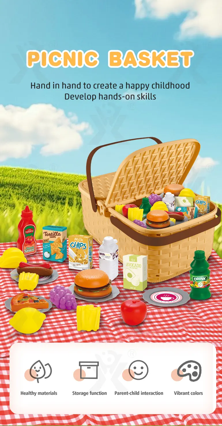 Picnic Pretend Play Toy Sets for Kid · TV10680 · detail image 1 of 6