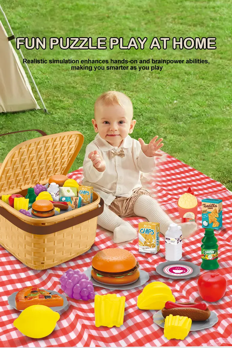 Picnic Pretend Play Toy Sets for Kid · TV10680 · detail image 2 of 6