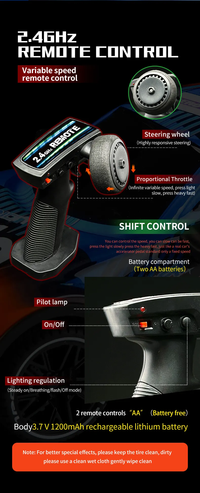 Remote Control Cars for Kids and Collectors · TV10694 · detail image 4 of 12