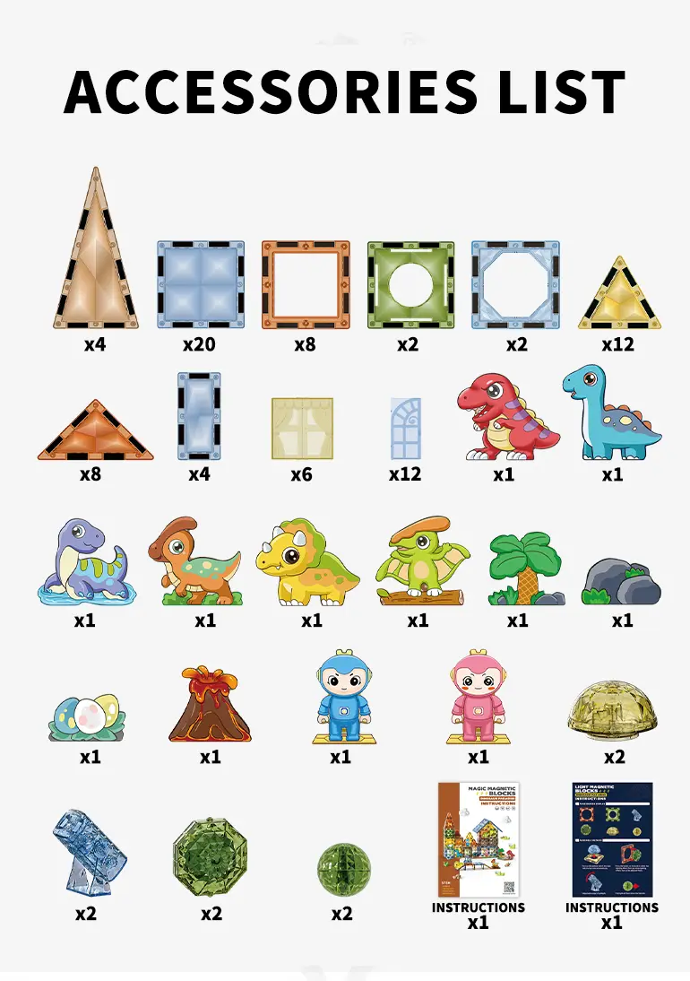 Shiny Magnetic Building Blocks · TV10670 · detail image 10 of 11