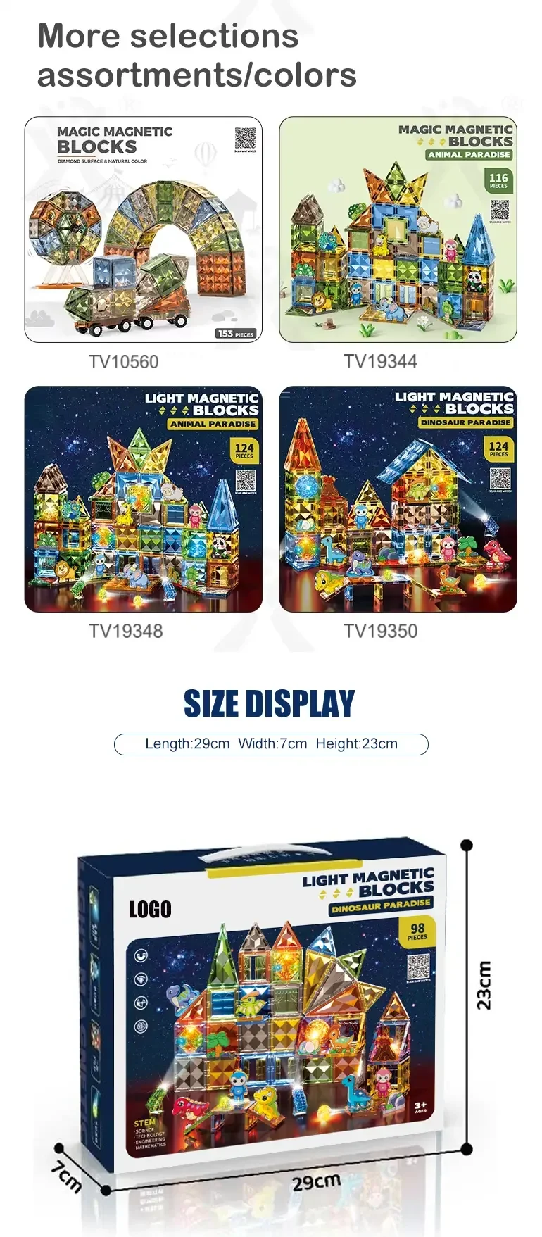 Shiny Magnetic Building Blocks · TV10670 · detail image 11 of 11