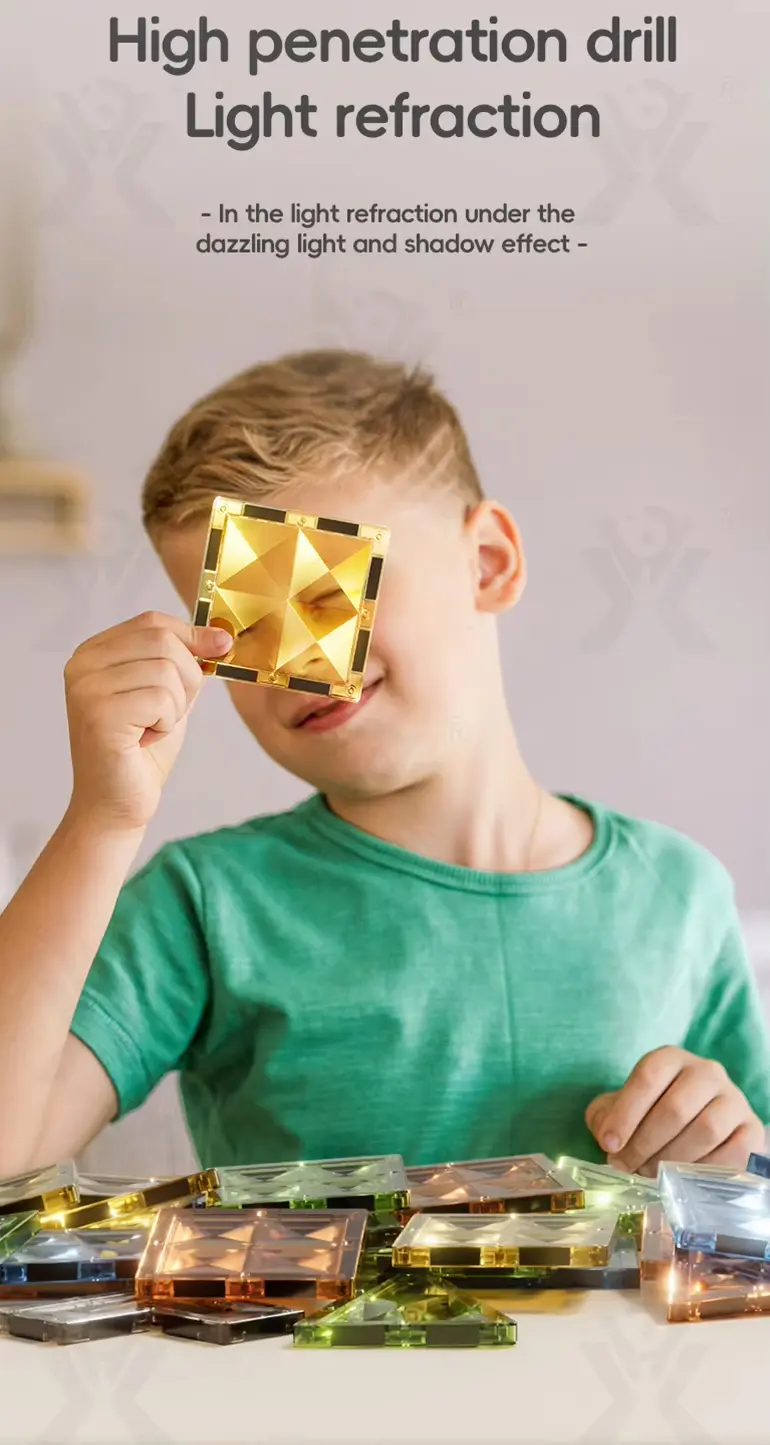 Shiny Magnetic Building Blocks · TV10670 · detail image 5 of 11