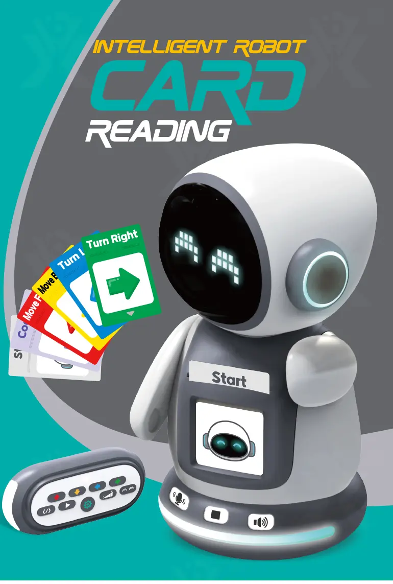Smart Card-Reading Robot Toys · TV10677 · detail image 1 of 9