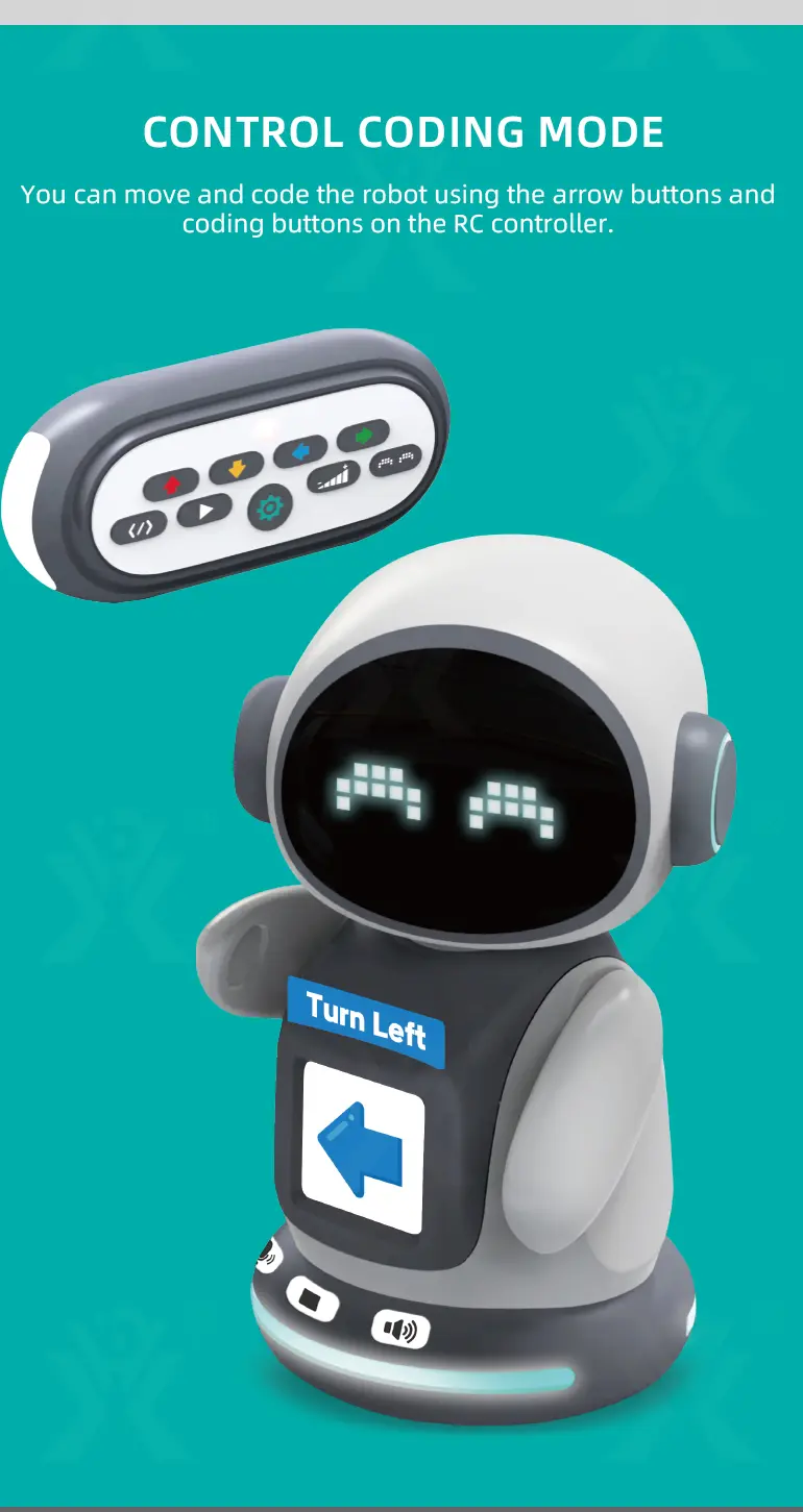 Smart Card-Reading Robot Toys · TV10677 · detail image 6 of 9