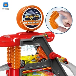 Car Wash Toy Sets, Equipped with Manual Water Spray System and Alloy Toy Car · TV10682 · product photo 2 of 6
