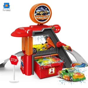 Car Wash Toy Sets, Equipped with Manual Water Spray System and Alloy Toy Car · TV10682 · product photo 3 of 6