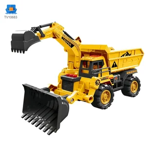 Construction Vehicle Toy Set, Includes a Toy Cars and a Modular Track Component · TV10683 · product photo 2 of 8