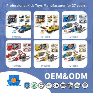 Construction Vehicle Toy Set, Includes a Toy Cars and a Modular Track Component · TV10683 · product photo 5 of 8