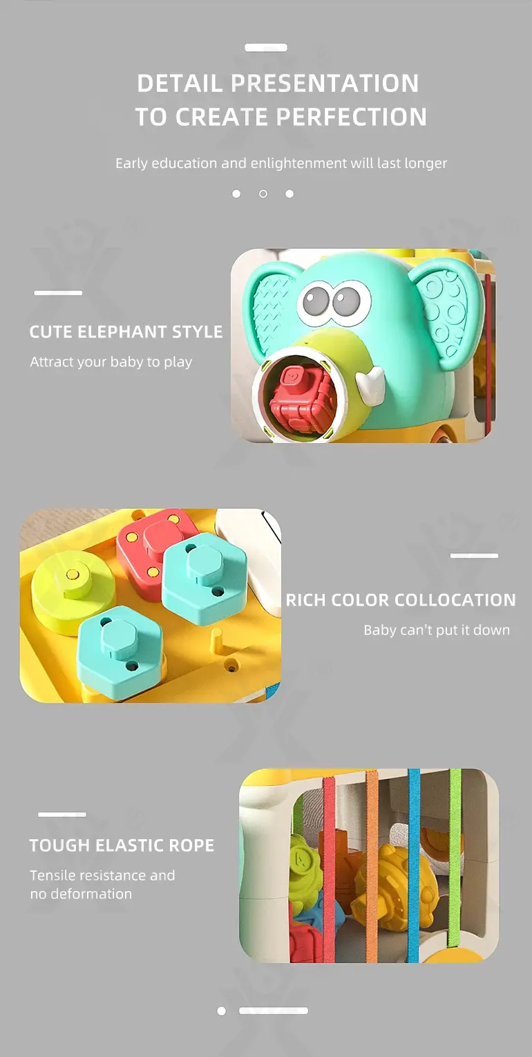 Educational Toys, Elephant Stacking Toys, Interesting Building Blocks · TV10708 · detail image 12 of 13