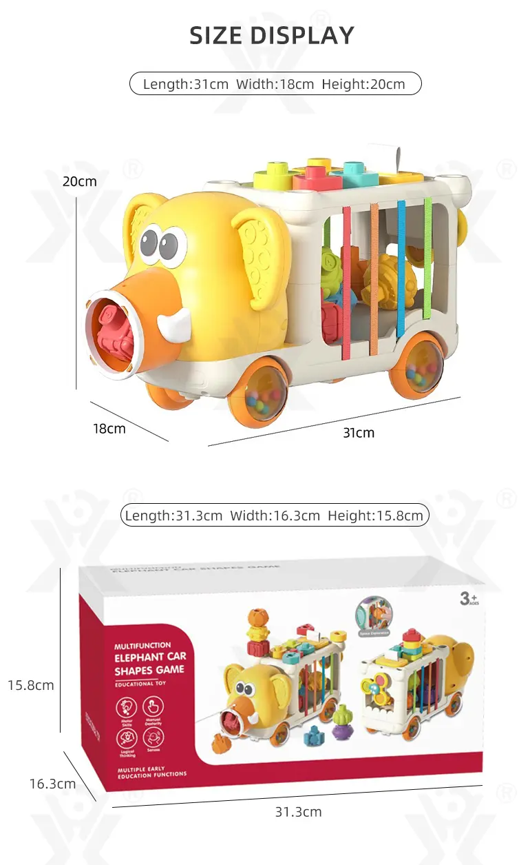 Educational Toys, Elephant Stacking Toys, Interesting Building Blocks · TV10708 · detail image 13 of 13