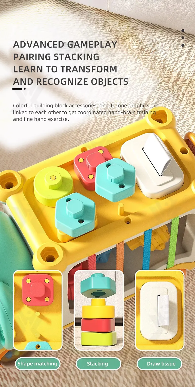 Educational Toys, Elephant Stacking Toys, Interesting Building Blocks · TV10708 · detail image 5 of 13