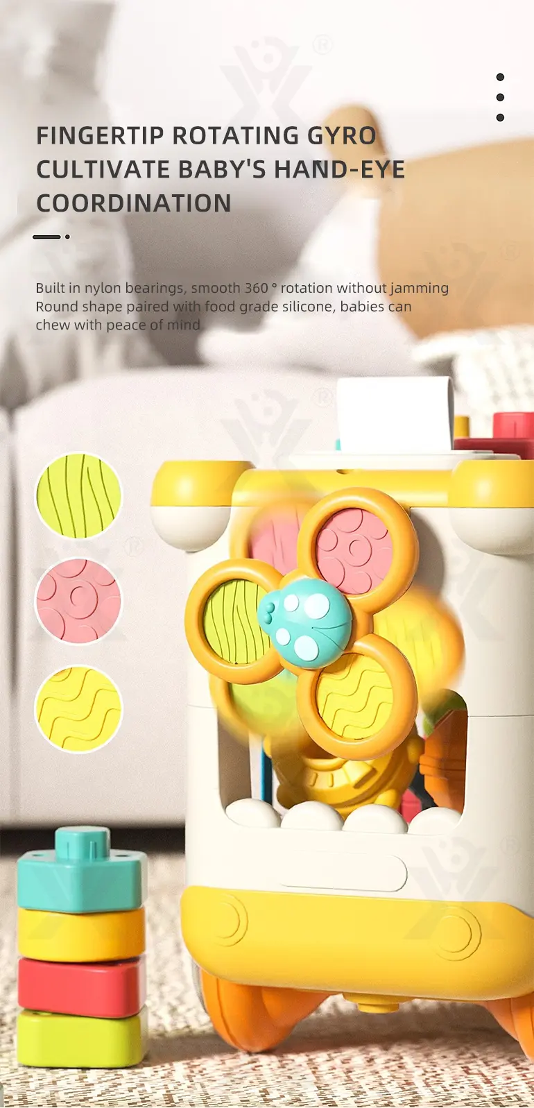 Educational Toys, Elephant Stacking Toys, Interesting Building Blocks · TV10708 · detail image 7 of 13