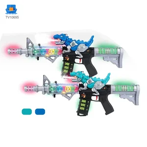Dinosaur Electric Toy Guns with LED Lights, Sounds & Spray · TV10695 · product photo 2 of 7