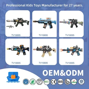 Dinosaur Electric Toy Guns with LED Lights, Sounds & Spray · TV10695 · product photo 4 of 7