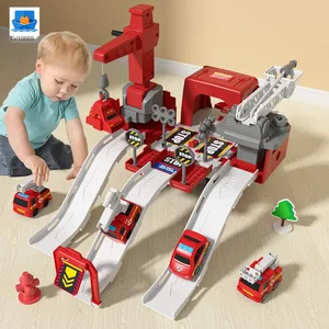 Fire Truck Toy Sets, With Deformable Track, Support OEM/ODM · TV10669 · product photo 3 of 6