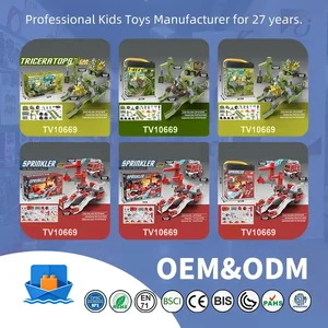 Fire Truck Toy Sets, With Deformable Track, Support OEM/ODM · TV10669 · product photo 6 of 6