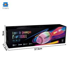 Light Up American Football Toys, with Rainbow Light Trails, Perfect for Night Games · TV10673 · product photo 5 of 6