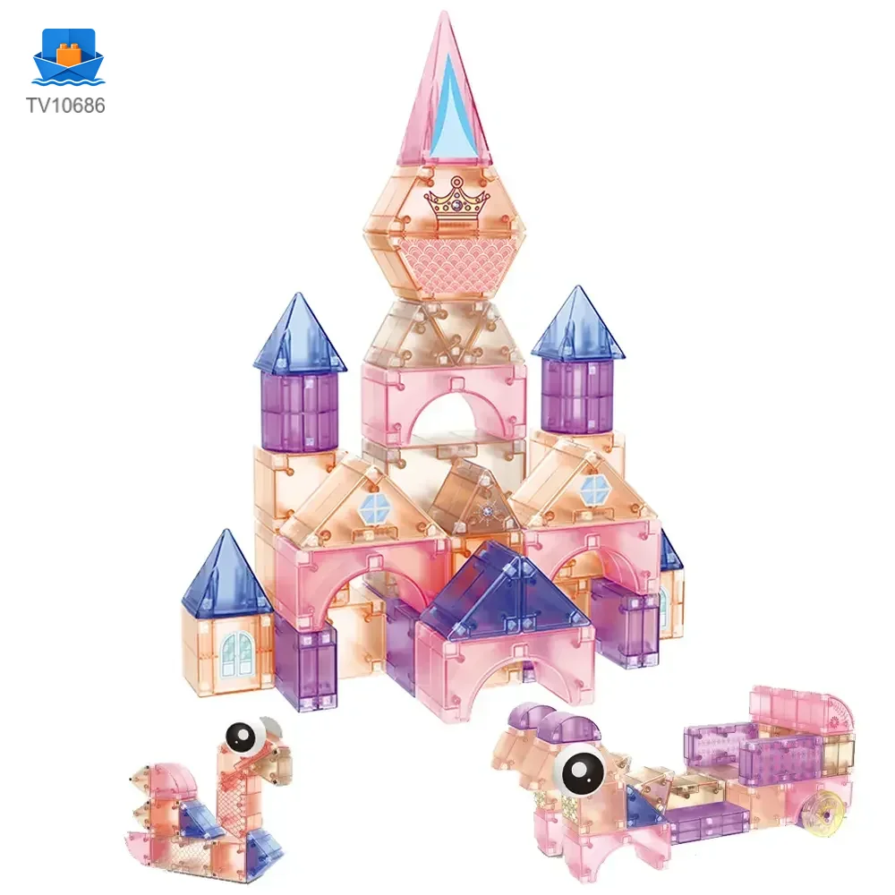 Magic Magnetic Building Block Sets, Kids‘ Fairy Tale Building Block Toys, Wholesale and Customizable · TV10686 · product photo 1 of 7