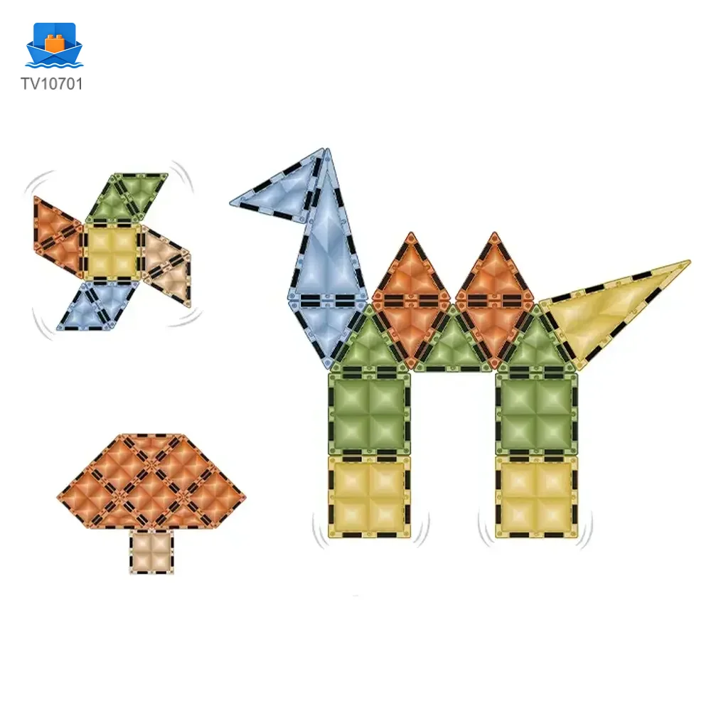 Magnetic Building Block Sets, Stimulate Children’s 3D Imagination · TV10701 · product photo 1 of 8