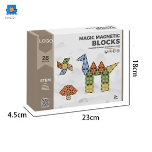 Magnetic Building Block Sets, Stimulate Children’s 3D Imagination · TV10701 · product photo 2 of 8