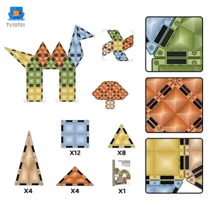 Magnetic Building Block Sets, Stimulate Children’s 3D Imagination · TV10701 · product photo 3 of 8