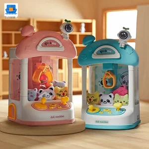 Astronaut-Themed Mini Claw Machine Toy with Plush Dolls, Sound & Light Effects, and Surprise Eggs · TV10698 · product photo 3 of 8