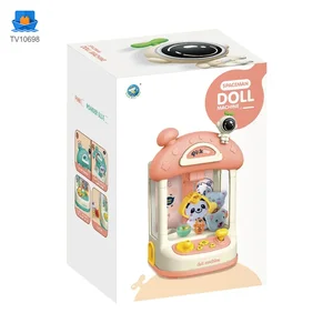 Astronaut-Themed Mini Claw Machine Toy with Plush Dolls, Sound & Light Effects, and Surprise Eggs · TV10698 · product photo 5 of 8