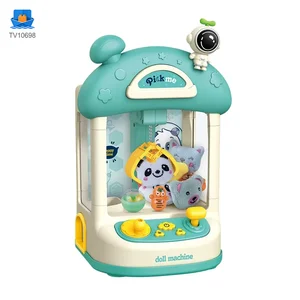 Astronaut-Themed Mini Claw Machine Toy with Plush Dolls, Sound & Light Effects, and Surprise Eggs · TV10698 · product photo 6 of 8