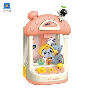 Astronaut-Themed Mini Claw Machine Toy with Plush Dolls, Sound & Light Effects, and Surprise Eggs · TV10698 · product photo 7 of 8