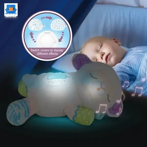Multifunktionale Baby Beruhigende Puppen-Mit intelligentem Schreisensor, Beruhigende Musik, um Ihr Baby zu trösten·TV10674·Produktfoto 2 von 7