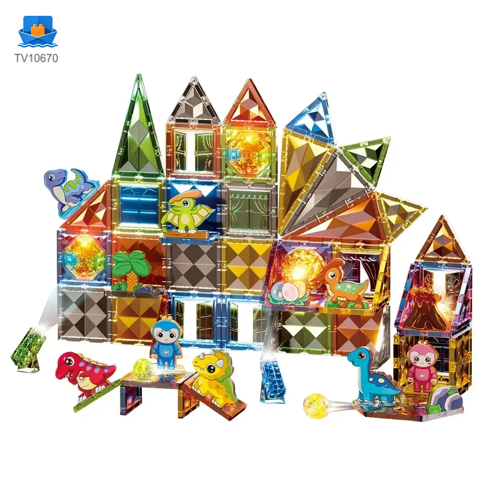 Shiny Magnetic Building Blocks · TV10670 · product photo 1 of 7