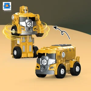 5-in-1 Transforming Construction Vehicle Robot Toy Set for Kids · TV10689 · product photo 3 of 6