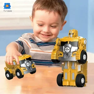 5-in-1 Transforming Construction Vehicle Robot Toy Set for Kids · TV10689 · product photo 4 of 6