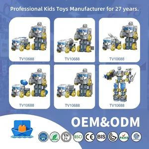 5-in-1 Transforming Construction Robot Toy Set for Kids · TV10688 · product photo 6 of 6