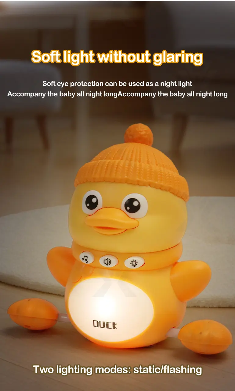 Magnetic Crawling Duck Toy for Babies-Music, Light & Interactive Play · TV10665 · detail image 5 of 9