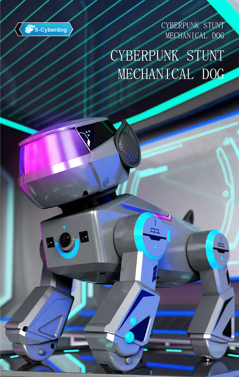 Smart Toy Robot Dogs with Remote Control, Dance & Light Show · TV10664 · detail image 1 of 15